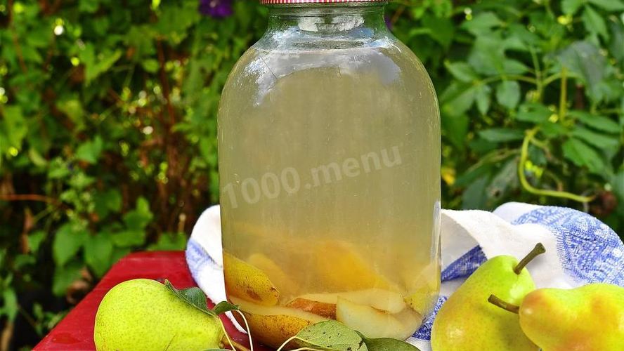 Рецепт компот из груш с лимонной кислотой
