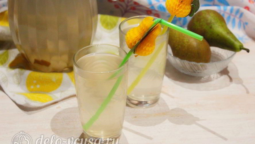 Рецепт компот из груш