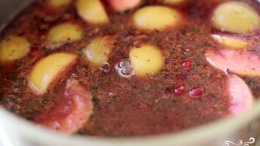 Рецепт компот из калины