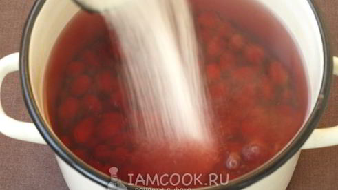 компот из кизила