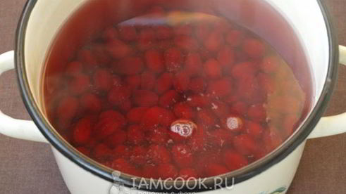 компот из кизила