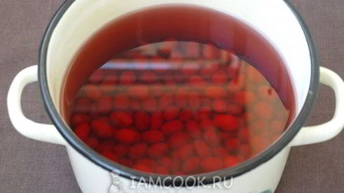 компот из кизила