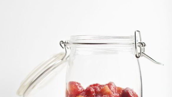 Рецепт Компот из клубники без стерилизации