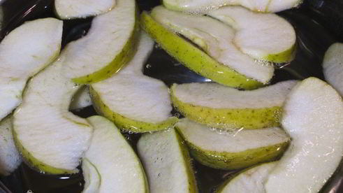 компот из клубники и яблок