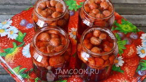 компот из клубники на зиму без стерилизации