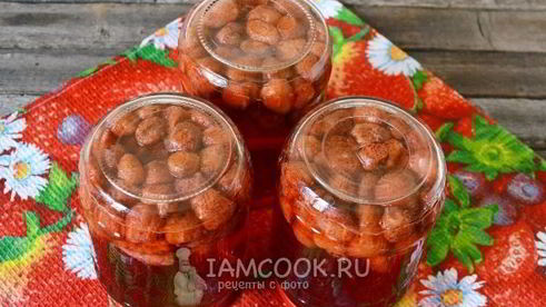 компот из клубники на зиму без стерилизации