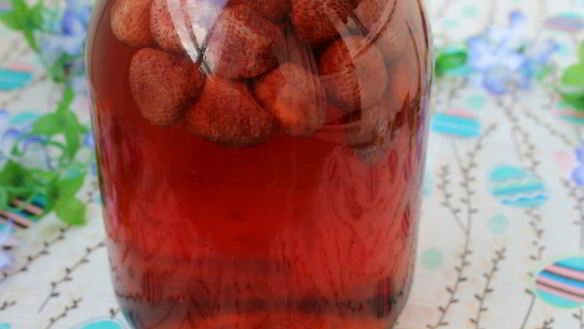 Рецепт Компот из клубники на зиму