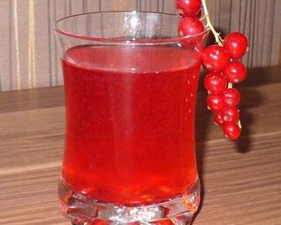 Компот из красной смородины