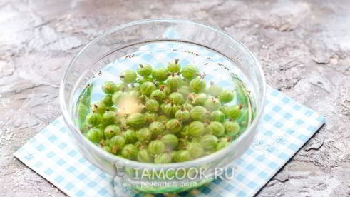 компот из крыжовника с апельсином