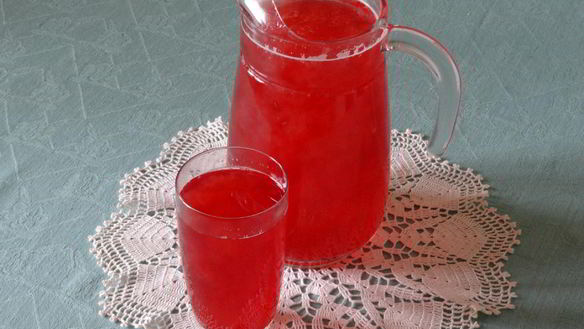 Рецепт Компот из малины и яблок