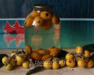 Компот из мушмулы на зиму