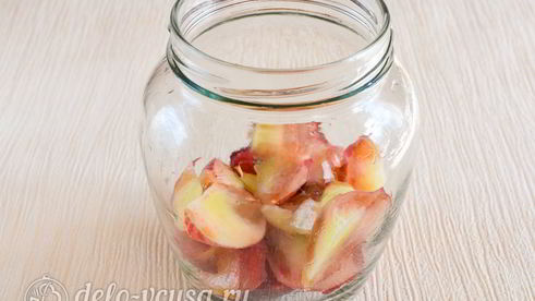 компот из персиков на зиму