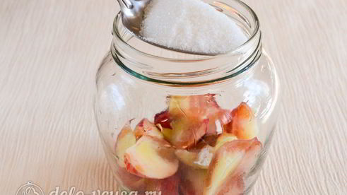 компот из персиков на зиму