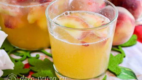 компот из персиков на зиму