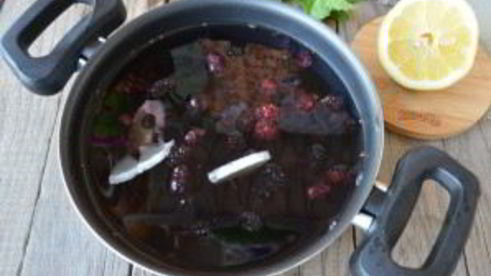 компот из шелковицы