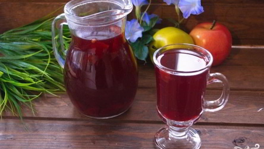 Рецепт компот из свежих фруктов