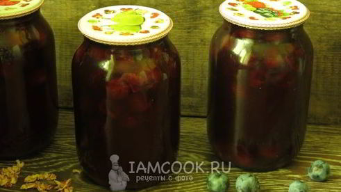 компот из терна на зиму