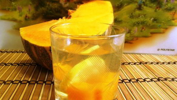 Рецепт Компот из тыквы с апельсином на зиму