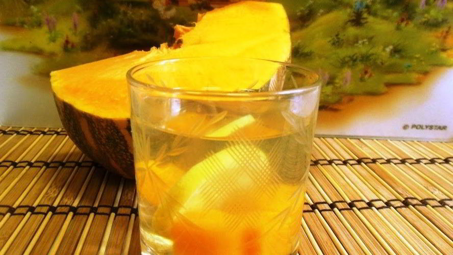 Рецепт компот из тыквы с апельсином на зиму