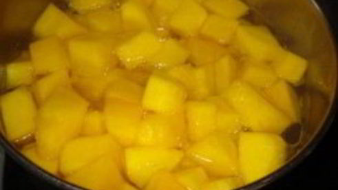 компот из тыквы с апельсином на зиму