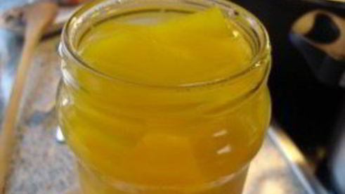 компот из тыквы с апельсином на зиму