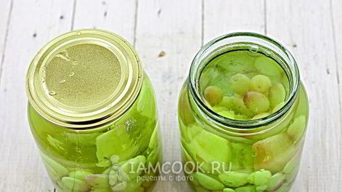 компот из винограда на зиму