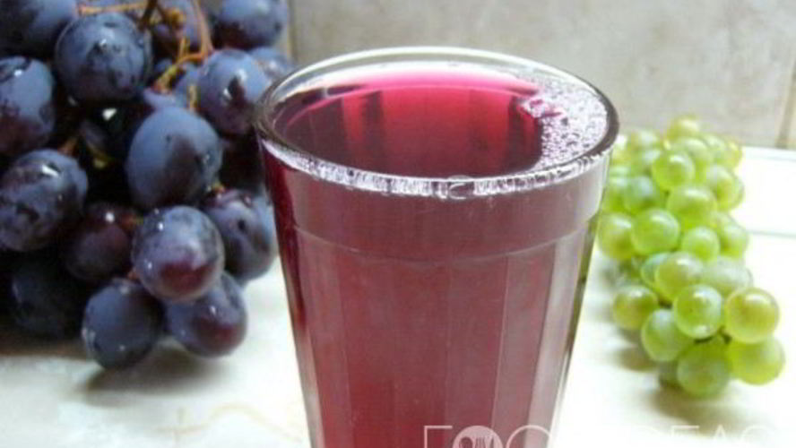 Рецепт компот из винограда