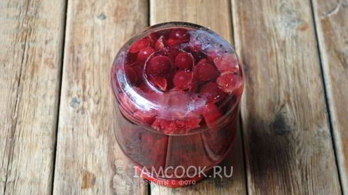 компот из вишни на зиму без стерилизации