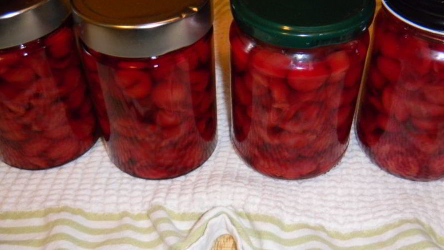 Рецепт компот из вишни на зиму