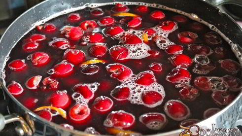 компот из вишни на зиму