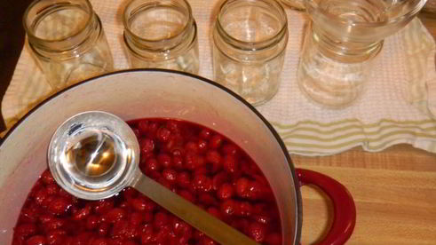 компот из вишни на зиму