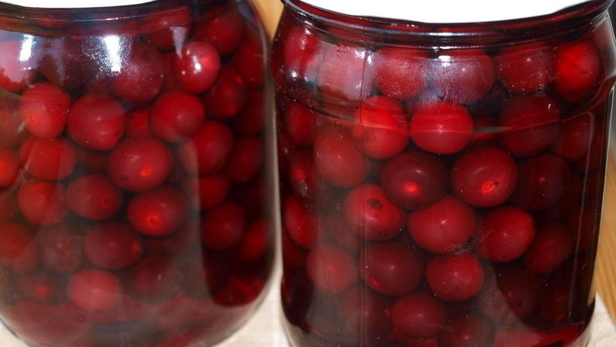 Рецепт компот из вишни