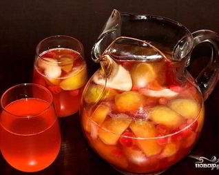 Компот из яблок и груш