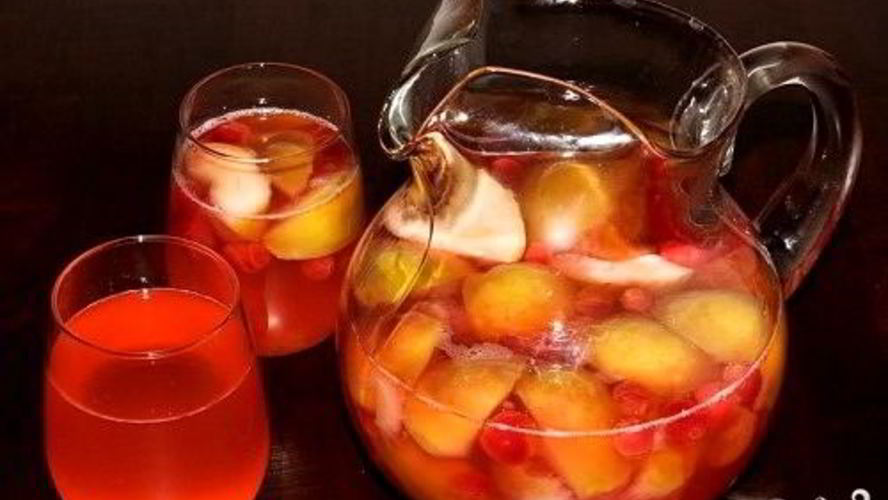 Рецепт компот из яблок и груш