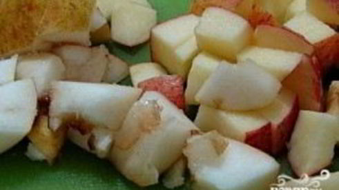 компот из яблок и груш