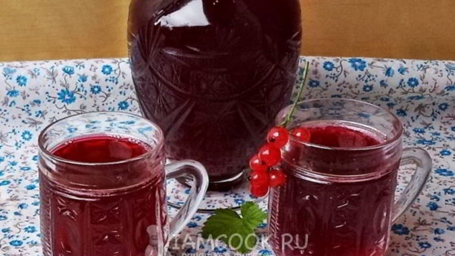 Рецепт компот из ягод