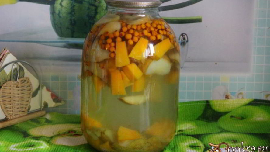 Рецепт компот краски осени на зиму