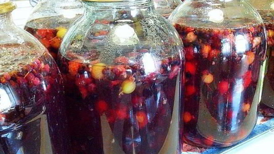 Рецепт компот ягодное ассорти