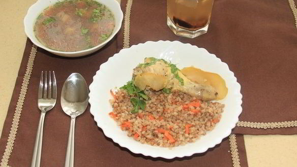 Рецепт Куриные голени под сырной корочкой