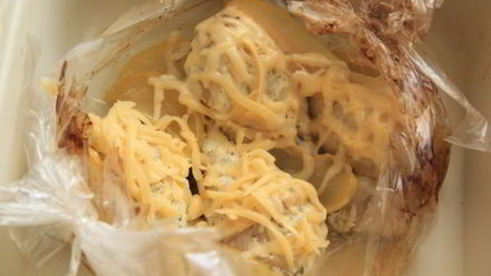 куриные голени под сырной корочкой