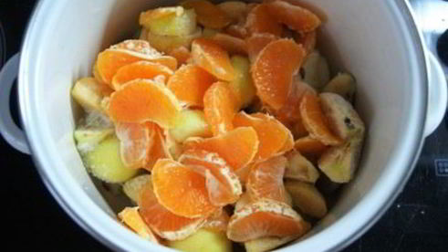 яблочно-мандариновый компот