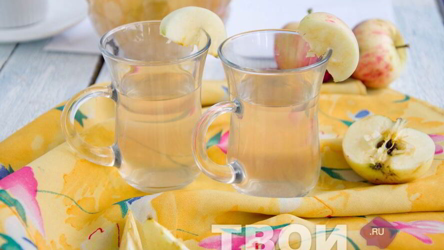 Рецепт яблочный компот