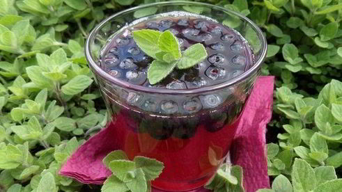 ягодно-яблочный компот