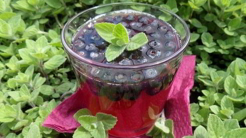 ягодно-яблочный компот