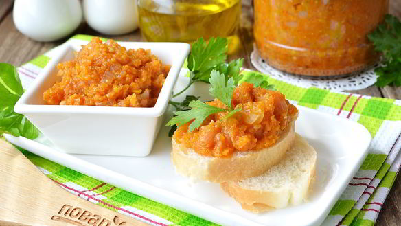 Рецепт Консервация кабачковой икры на зиму