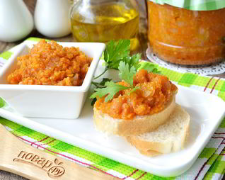 Консервация кабачковой икры на зиму