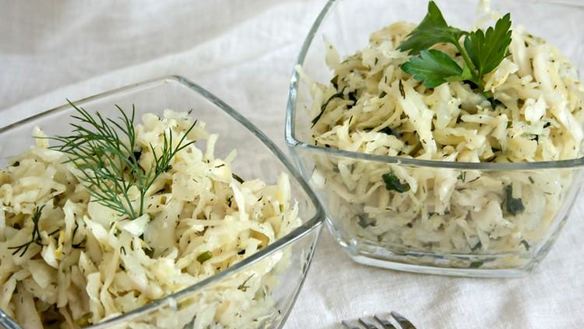 Рецепт Квашеная капуста с луком на зиму