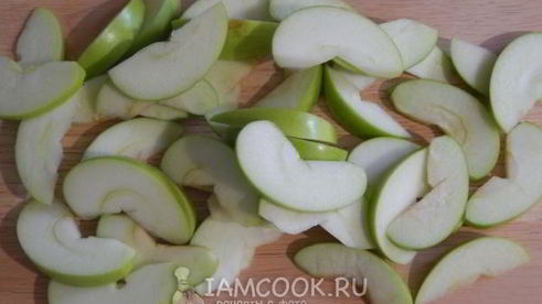 квашеная капуста с яблоками