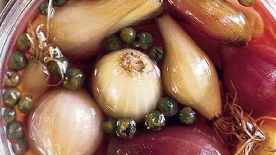 Рецепт квашеный лук