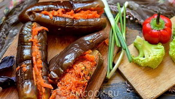 Рецепт Квашеные баклажаны на зиму